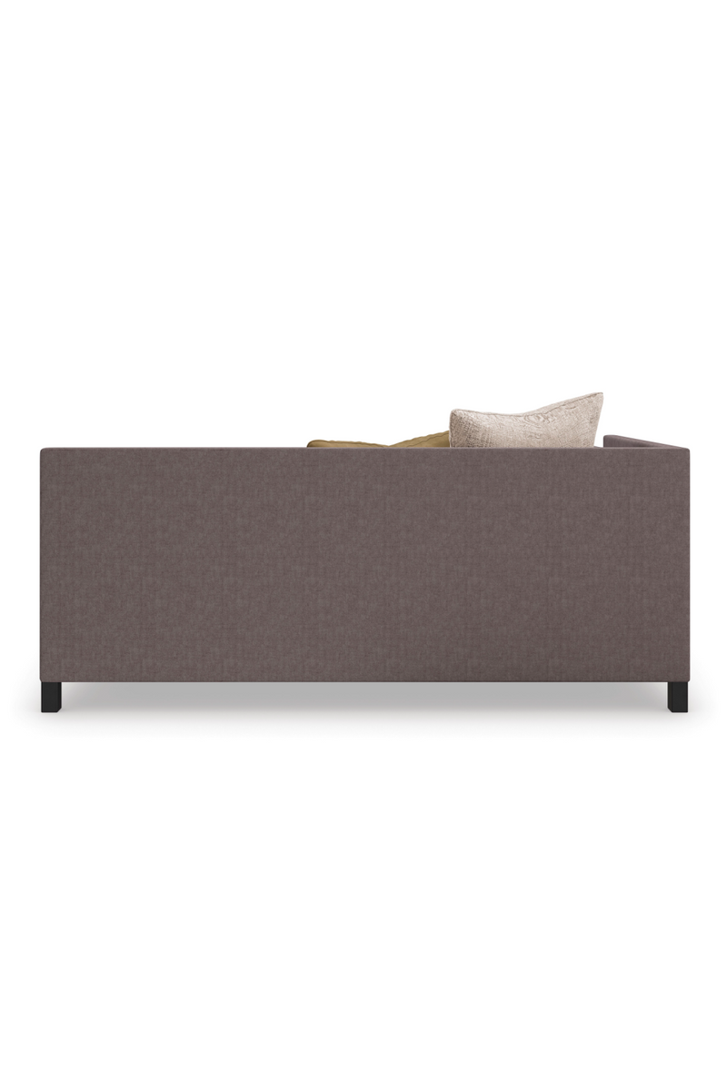 Brown Upholstered Sectional Chair | Caracole Tuxedo | Oroatrade.com