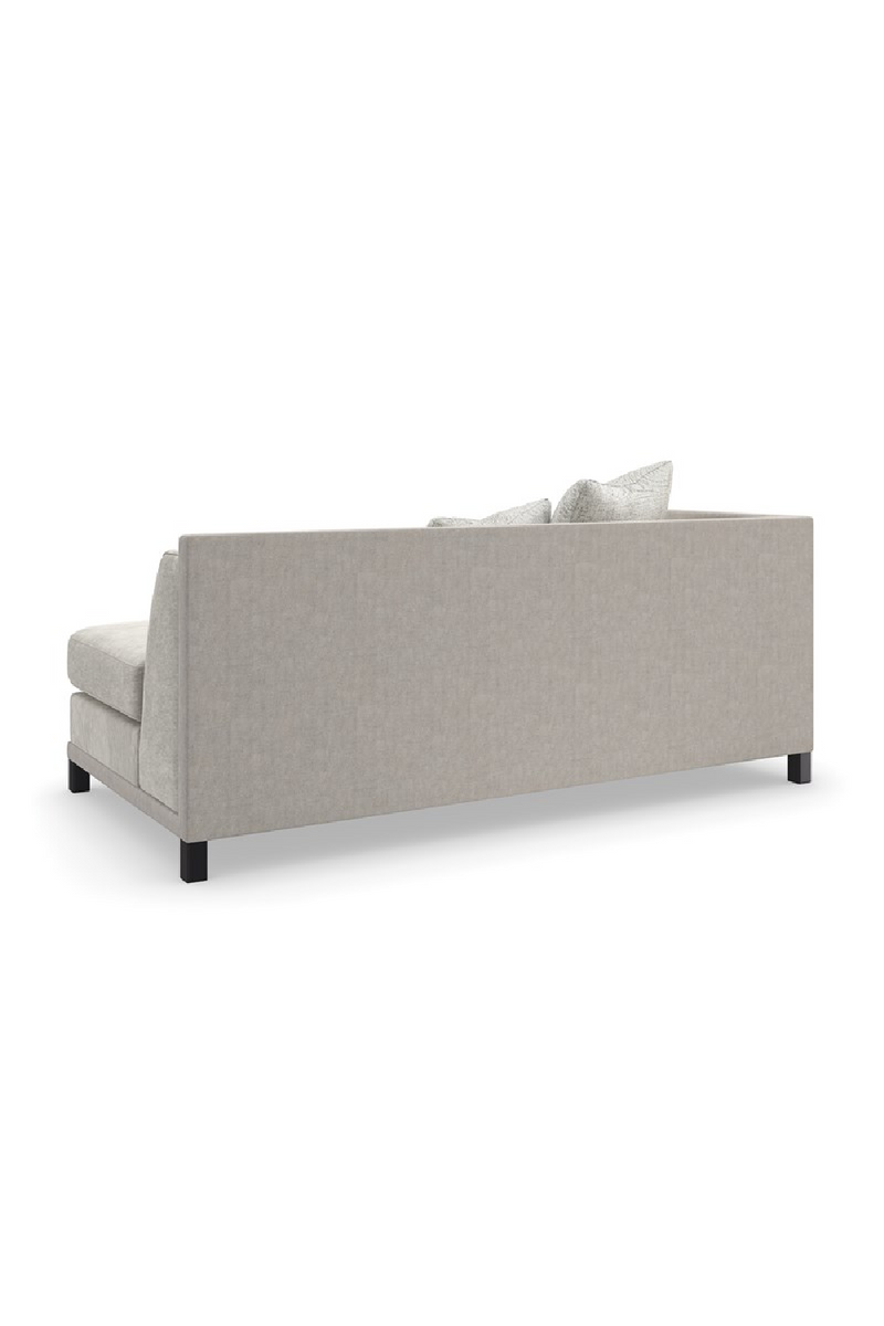 Light Gray Sectional Chair | Caracole Tuxedo | Oroatrade.com