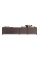 Brown Upholstered Sectional Chair | Caracole Tuxedo | Oroatrade.com