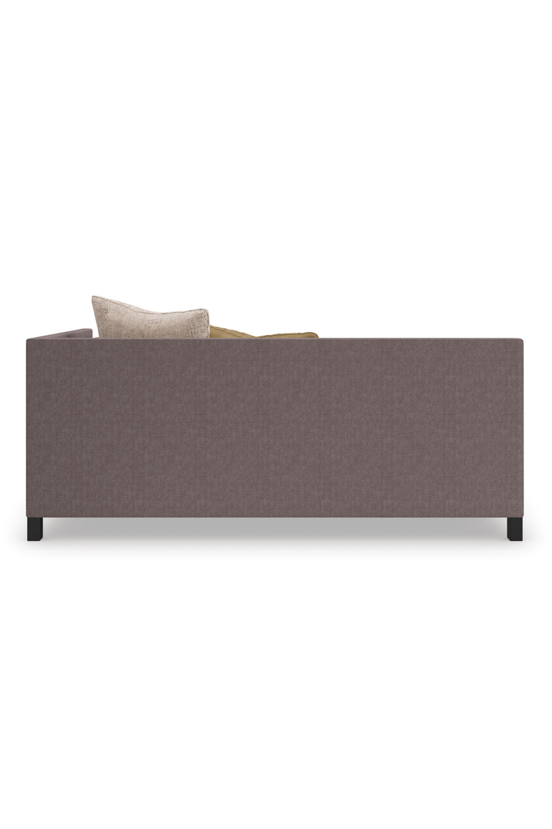 Brown Upholstered Sectional Chair | Caracole Tuxedo | Oroatrade.com