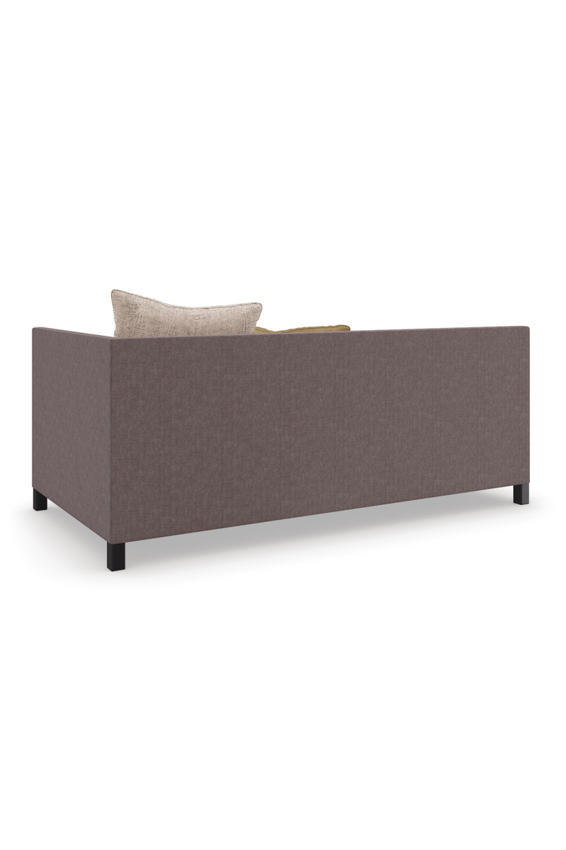 Brown Upholstered Sectional Chair | Caracole Tuxedo | Oroatrade.com