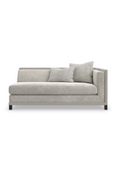 Light Gray Sectional Chair | Caracole Tuxedo | Oroatrade.com