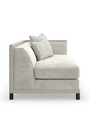 Light Gray Sectional Chair | Caracole Tuxedo | Oroatrade.com