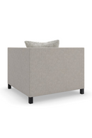 Light Gray Sectional Chair | Caracole Tuxedo | Oroatrade.com