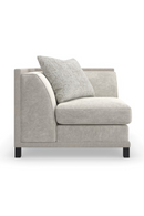 Light Gray Sectional Chair | Caracole Tuxedo | Oroatrade.com