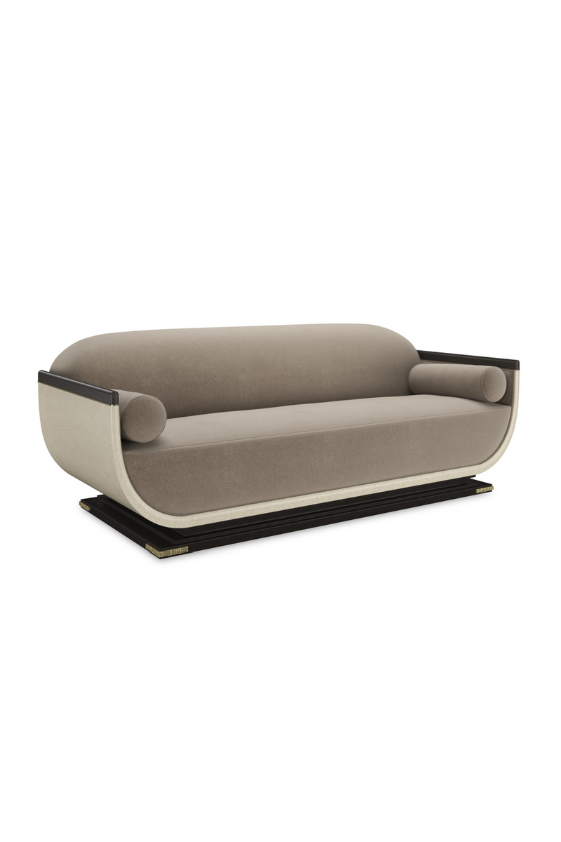 Scooped Frame Sofa | Caracole Helena | Oroatrade.com