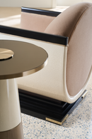 Scooped Frame Accent Chair | Caracole Helena | Oroatrade.com