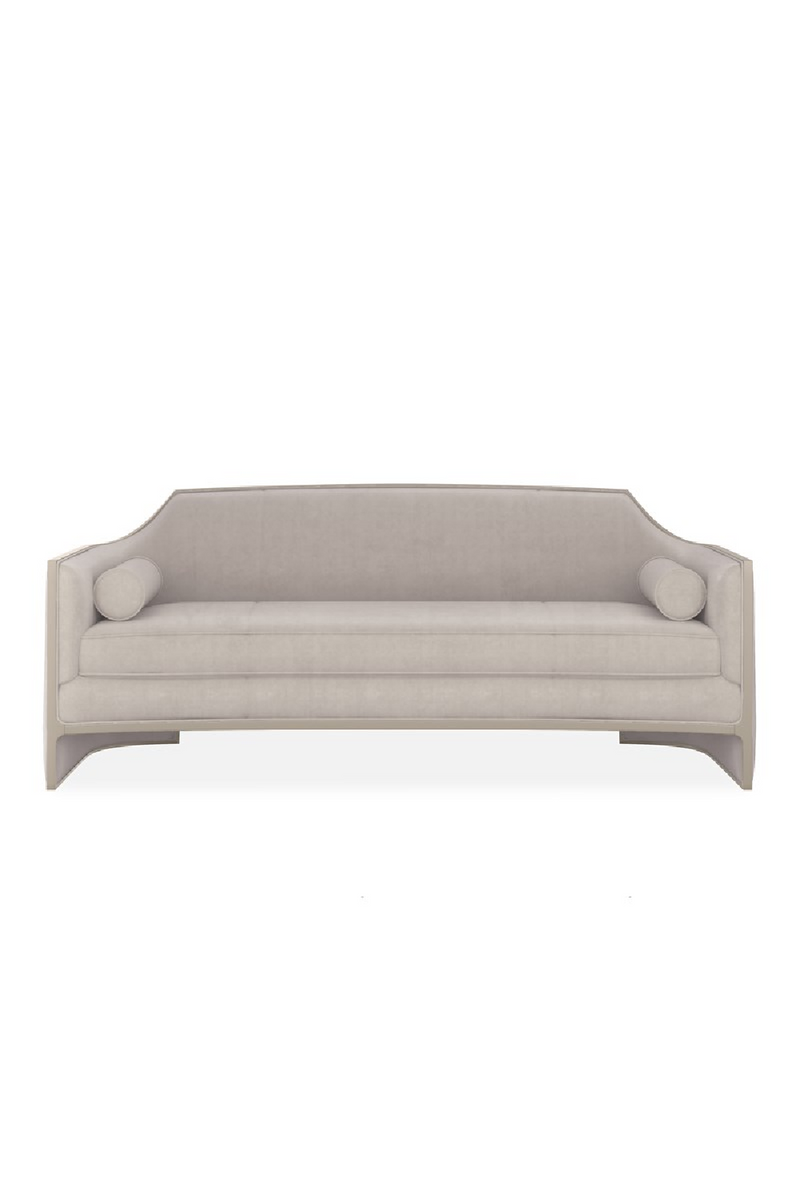 Velvet Angular Sofa | Caracole The Cat's Meow | Oroatrade.com