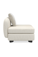 Ivory Linen Sectional Chair | Caracole Lumi | Oroatrade.com