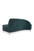 Green Velvet Sectional Sofa | Caracole Three's Company | Oroatrade.com