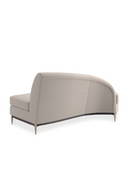 Beige Velvet Sectional Sofa | Caracole Three's Company | Oroatrade.com