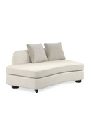 Ivory Linen Sectional Chair | Caracole Lumi
