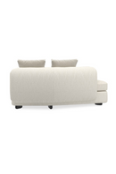Ivory Linen Sectional Chair | Caracole Lumi