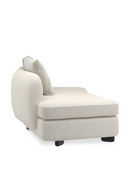 Ivory Linen Sectional Chair | Caracole Lumi