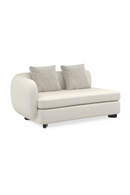 Ivory Linen Sectional Chair | Caracole Lumi | Oroatrade.com