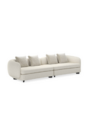 Ivory Linen Sectional Chair | Caracole Lumi | Oroatrade.com