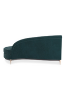 Green Velvet Sectional Sofa | Caracole Three's Company | Oroatrade.com