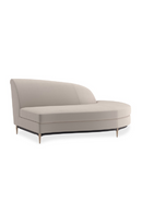 Beige Velvet Sectional Sofa | Caracole Three's Company | Oroatrade.com