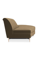 Brown Velvet Sectional Sofa | Caracole Three's Company | Oroatrade.com