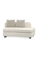 Ivory Linen Sectional Chair | Caracole Lumi | Oroatrade.com