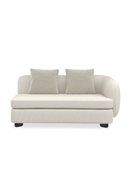 Ivory Linen Sectional Chair | Caracole Lumi | Oroatrade.com