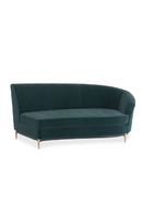 Green Velvet Sectional Sofa | Caracole Three's Company | Oroatrade.com
