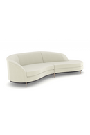 Curved 2-Piece Sectional Sofa | Caracole Three'S Company | Oroatrade.com
