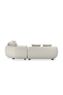 Ribbed Linen 4-Piece Sectional Sofa | Caracole Lumi | Oroatrade.com