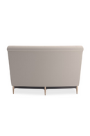 Beige Velvet Sectional Sofa | Caracole Three's Company | Oroatrade.com