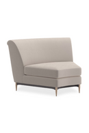 Beige Velvet Sectional Sofa | Caracole Three's Company | Oroatrade.com