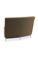 Brown Velvet Sectional Sofa | Caracole Three's Company | Oroatrade.com
