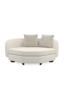 Ivory Linen Sectional Chair | Caracole Lumi | Oroatrade.com