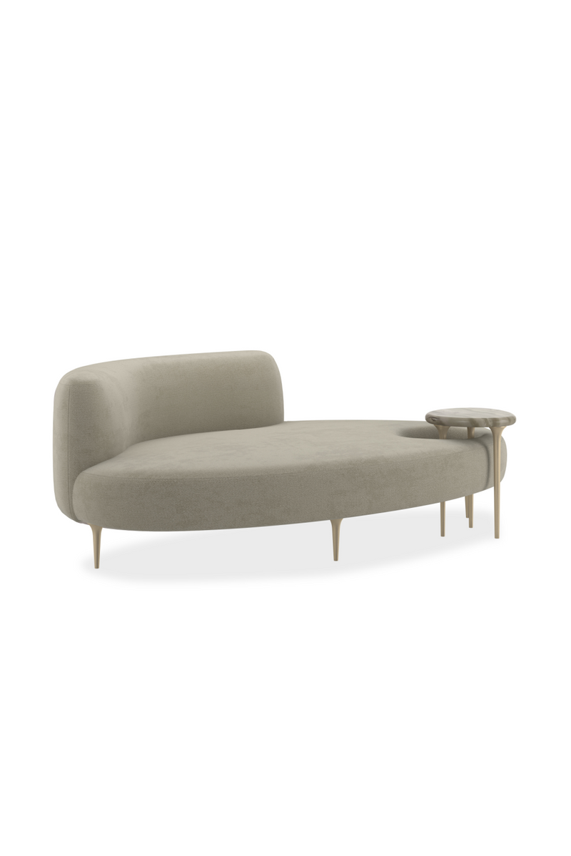 Gray Lounge with Accent Table | Caracole Echo | Oroatrade.com