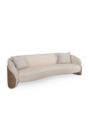 Ivory Mohair Sofa | Caracole Fleur | Oroatrade.com