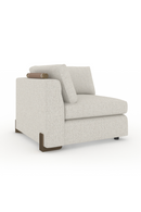 Cream Fabric Corner Sofa | Caracole Counter Balance | Oroatrade.com