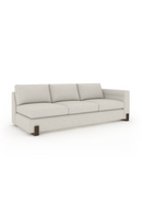 Woven Fabric Single-Armed Sofa | Caracole Counter Balance