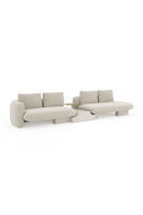 Right Bumper Linen Sectional Sofa | Caracole Overlap | Oroatrade.com