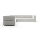 Ribbed Linen Sectional Sofa | Caracole Rhythm