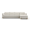 Beige Woven Chaise Lounge L | Caracole Counter Balance