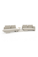 Left Bumper Linen Sectional Sofa | Caracole Overlap | Oroatrade.com
