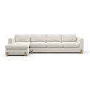 Beige Woven Chaise Lounge L | Caracole Counter Balance