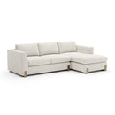 Beige Woven Chaise Lounge S | Caracole Counter Balance