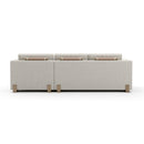 Beige Woven Chaise Lounge S | Caracole Counter Balance