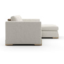 Beige Woven Chaise Lounge S | Caracole Counter Balance