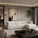 Ribbed Linen Sectional Sofa | Caracole Rhythm