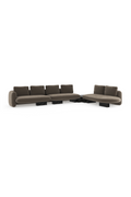 Bumper Linen Sectional Sofa L | Caracole Overlap | Oroatrade.com