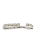 Bumper Linen Sectional Sofa L | Caracole Overlap | Oroatrade.com