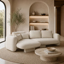 Linen Left Chaise Sectional Sofa S | Caracole Overlap