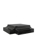 Black Marble Corner Wedge Base | Caracole Overlap | Oroatrade.com