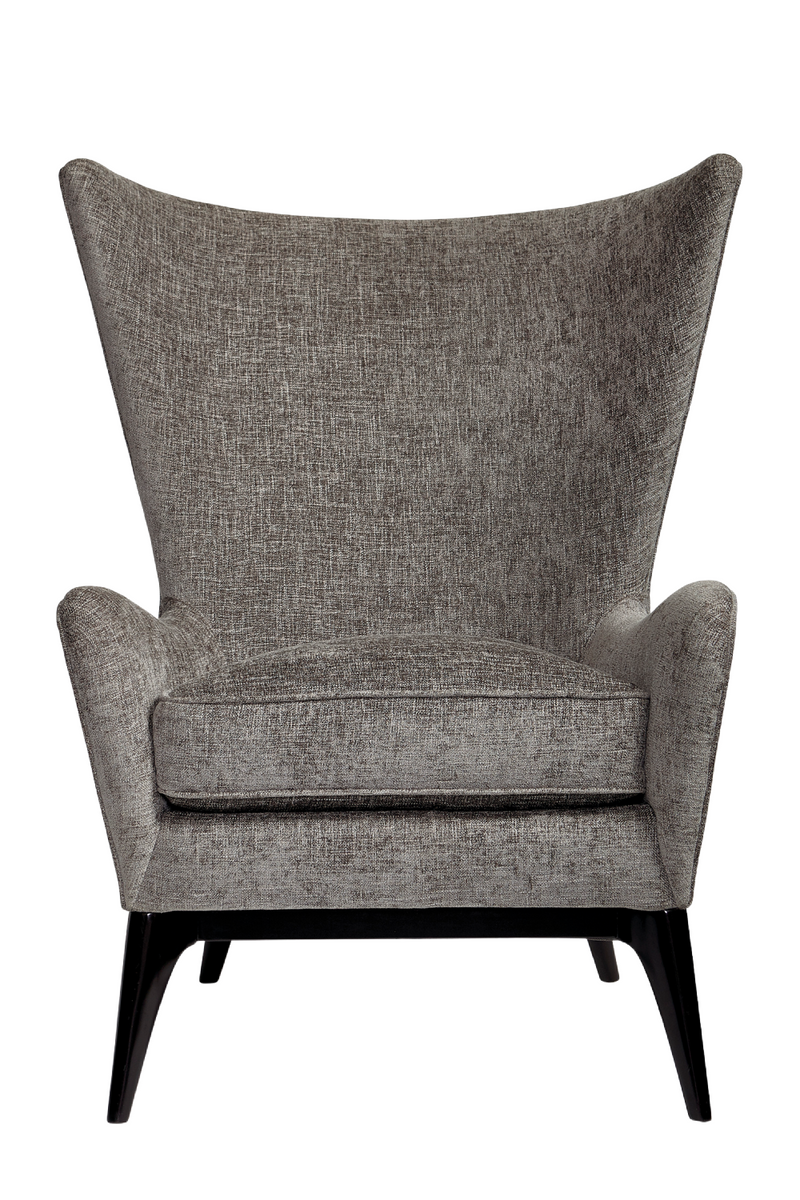 Gray Wingback Lounge Chair | Caracole Whats New Pussycat? | Oroatrade.com